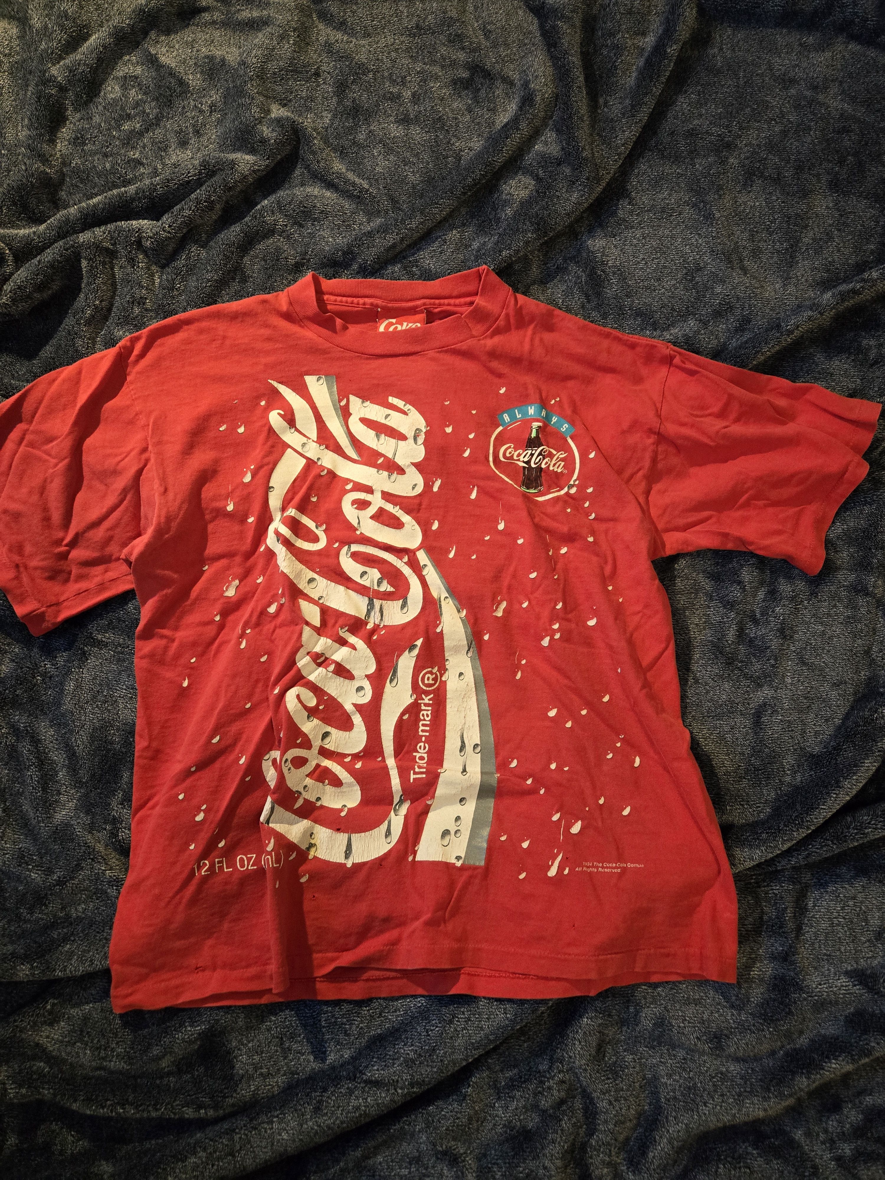 Vintage Vintage Coca-Cola t-shirt Size US XL / EU 56 / 4 - 1 Thumbnail
