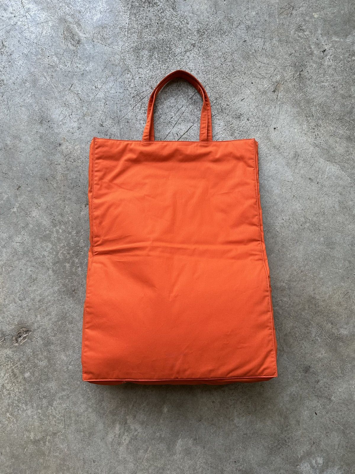 Helmut Lang SS00 ‘Safety Orange’ Jumbo Tote Bag Size ONE SIZE - 4 Thumbnail