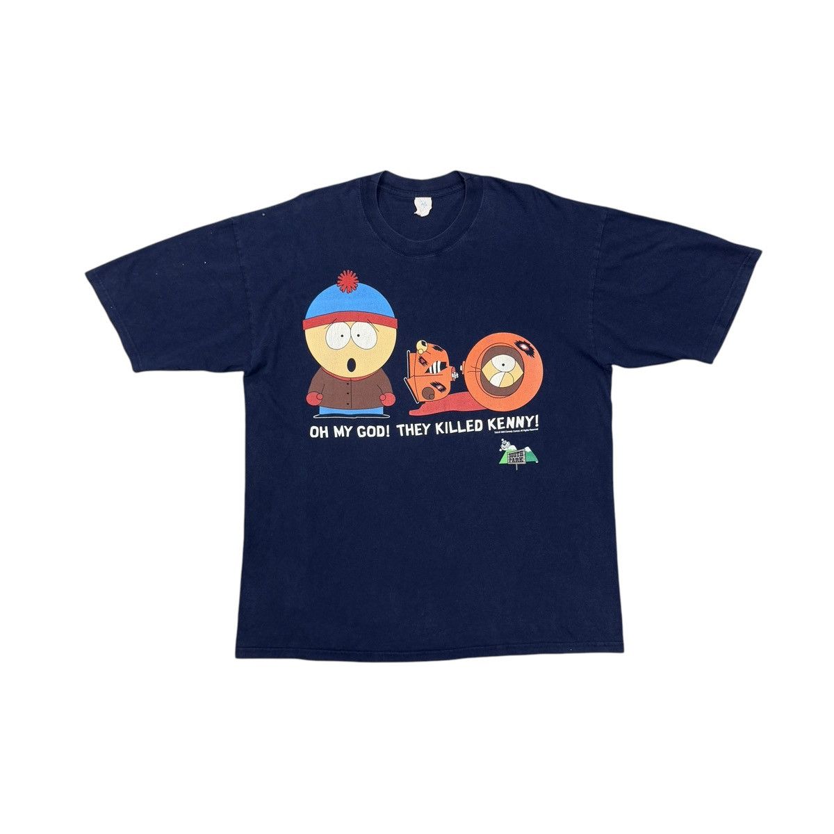 Cartoon Network × Vintage Vintage South Park 1998 They Killed Kenny T-Shirt Size XL Size US XL / EU 56 / 4 - 1 Thumbnail