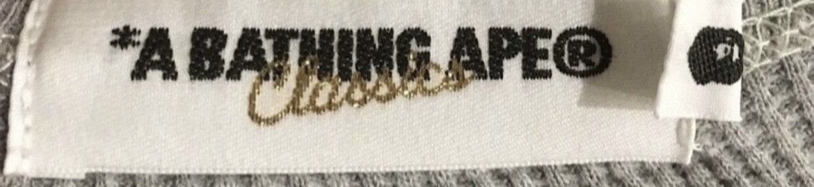 Bape Bape thermal tee shirt Size US M / EU 48-50 / 2 - 3 Thumbnail