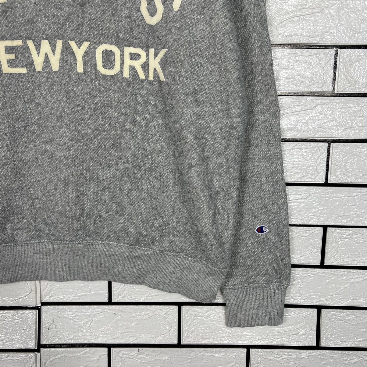 Champion CHAMPION Queens New York Big Logo Sweatshirt #4039-C184 Size M / US 6-8 / IT 42-44 - 7 Thumbnail