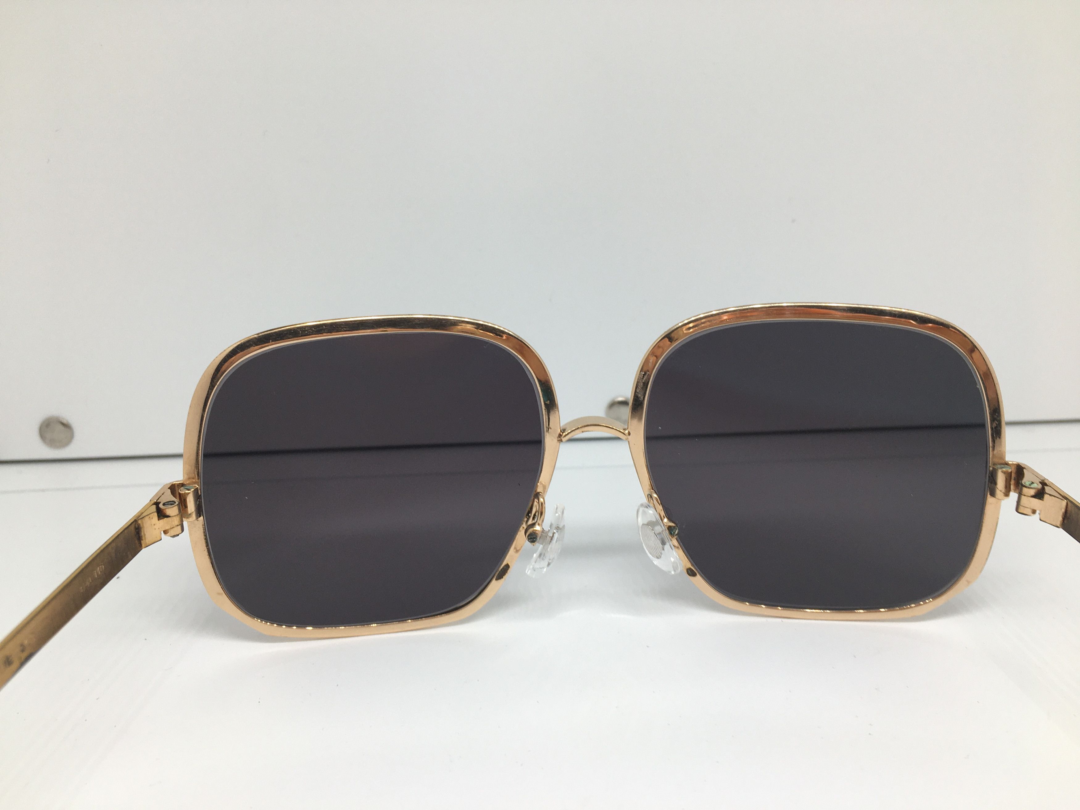 Vintage Vintage Neostyle Boutique 319 Gold Sunglasses Germany Size ONE SIZE - 5 Thumbnail