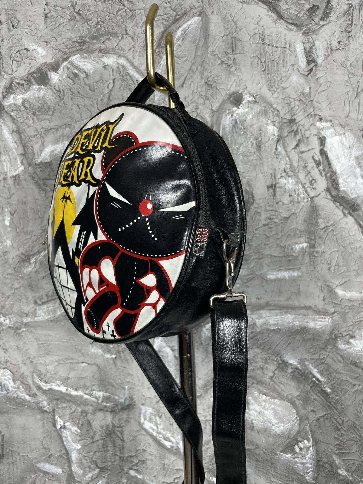 Hysteric Glamour × Japanese Brand Devil Bear Y2K Punk Shoulder Bag Hysteric Glamour Style Size ONE SIZE - 5 Thumbnail