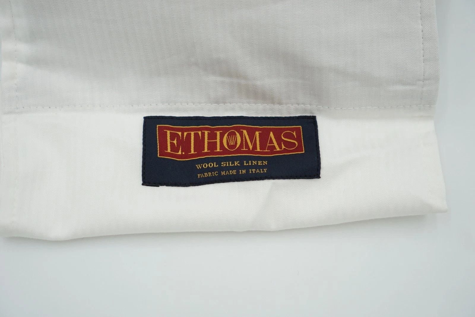 Suitsupply Men Suitsupply Pants Beige Wool Silk & Linen Size UK/US32 Size 34S - 4 Thumbnail