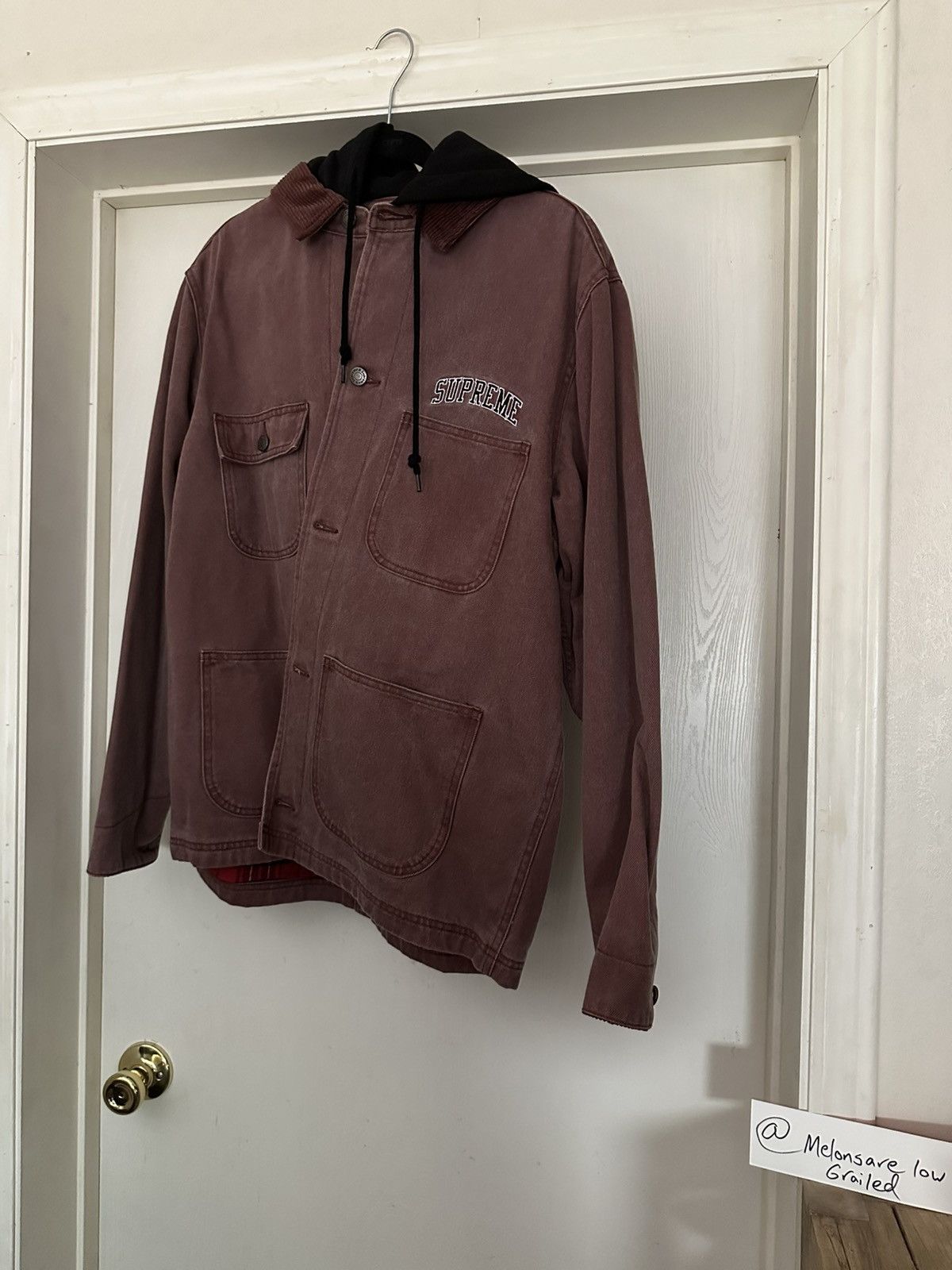 Supreme Denim Chore Coat | Grailed