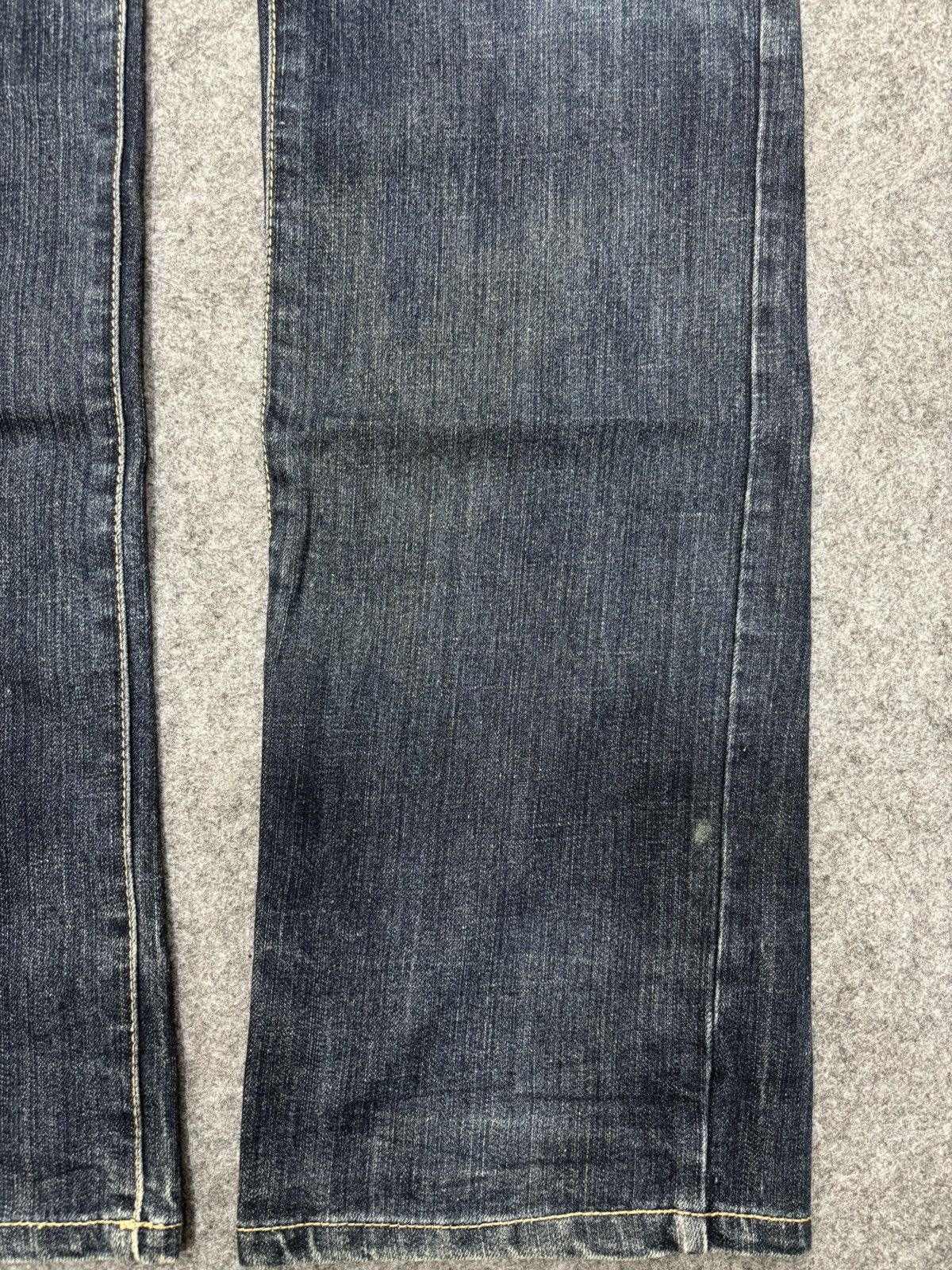 PPFM 💥Archival Style💥PPFM Double Waist Sick Design Jeans F628 Size US 35 - 8 Thumbnail