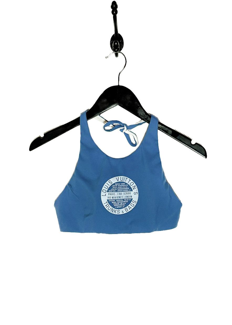 Louis Vuitton Louis Vuitton Blue Swimwear Halter Top Size M / US 6-8 / IT 42-44 - 1 Thumbnail