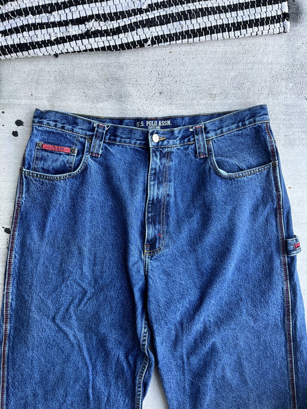 U.S. Polo Assn. 38 X 30 VERY BAGGY jeans polo Size US 38 / EU 54 - 2 Thumbnail