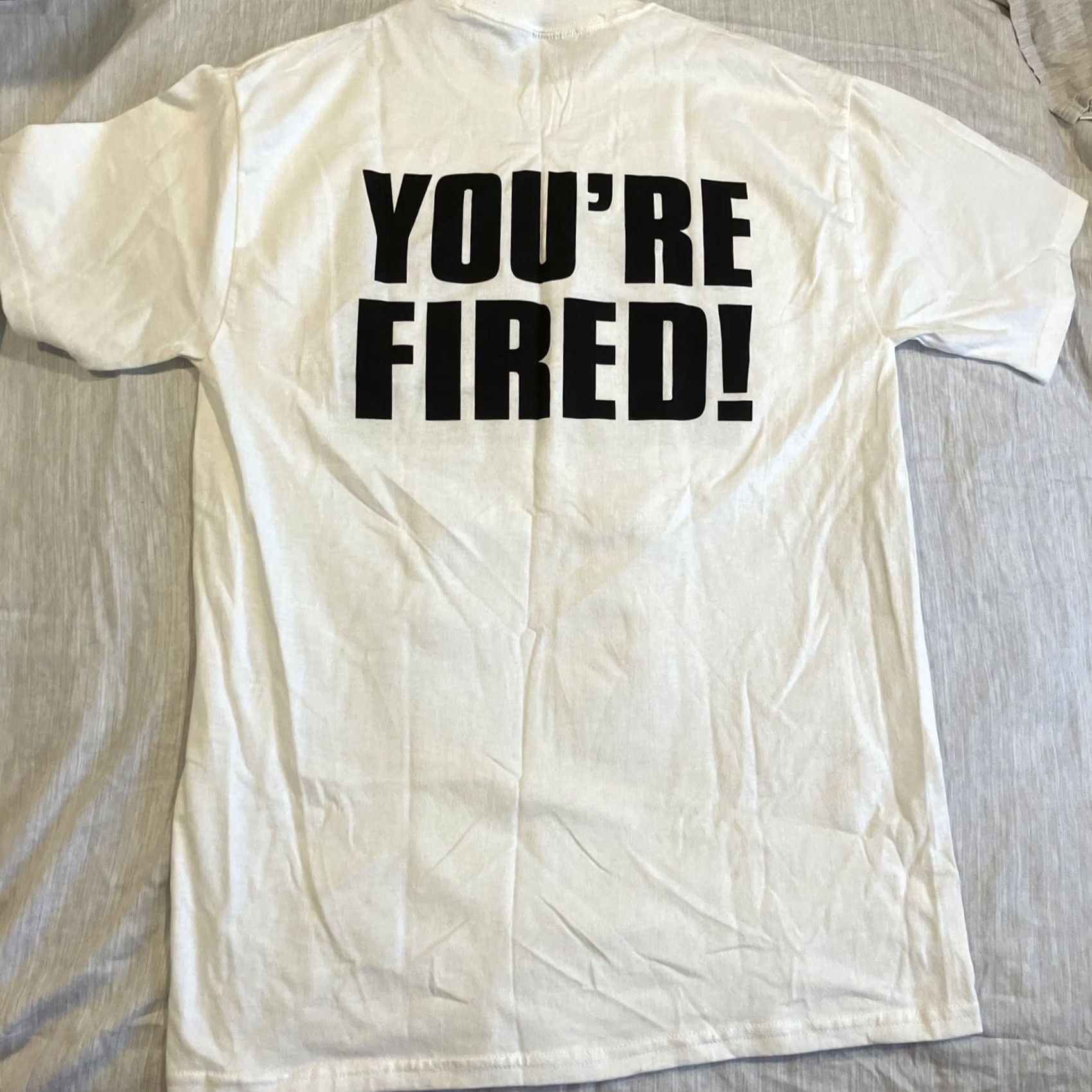 Jerzees VINTAGE DONALD TRUMP THE APPRENTICE YOU'RE FIRED GRAPHIC T SHIRT NWOT L Size US L / EU 52-54 / 3 - 4 Thumbnail