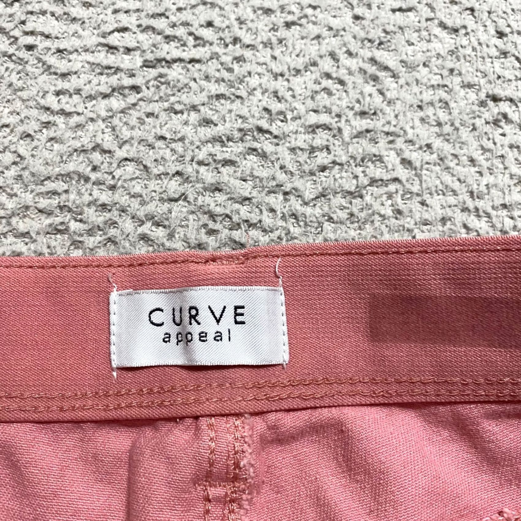 Vintage Curve Appeal Womens Jeans Pink High Rise Wide Leg Medium Wash sz 2 Size 26" / US 2 / IT 38 - 3 Thumbnail