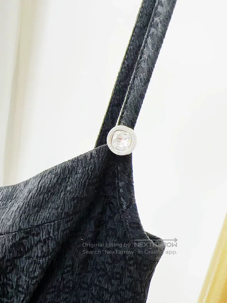 Chanel Chanel 21K black bow dark pattern double C logo small blac Size XS / US 0-2 / IT 36-38 - 4 Thumbnail