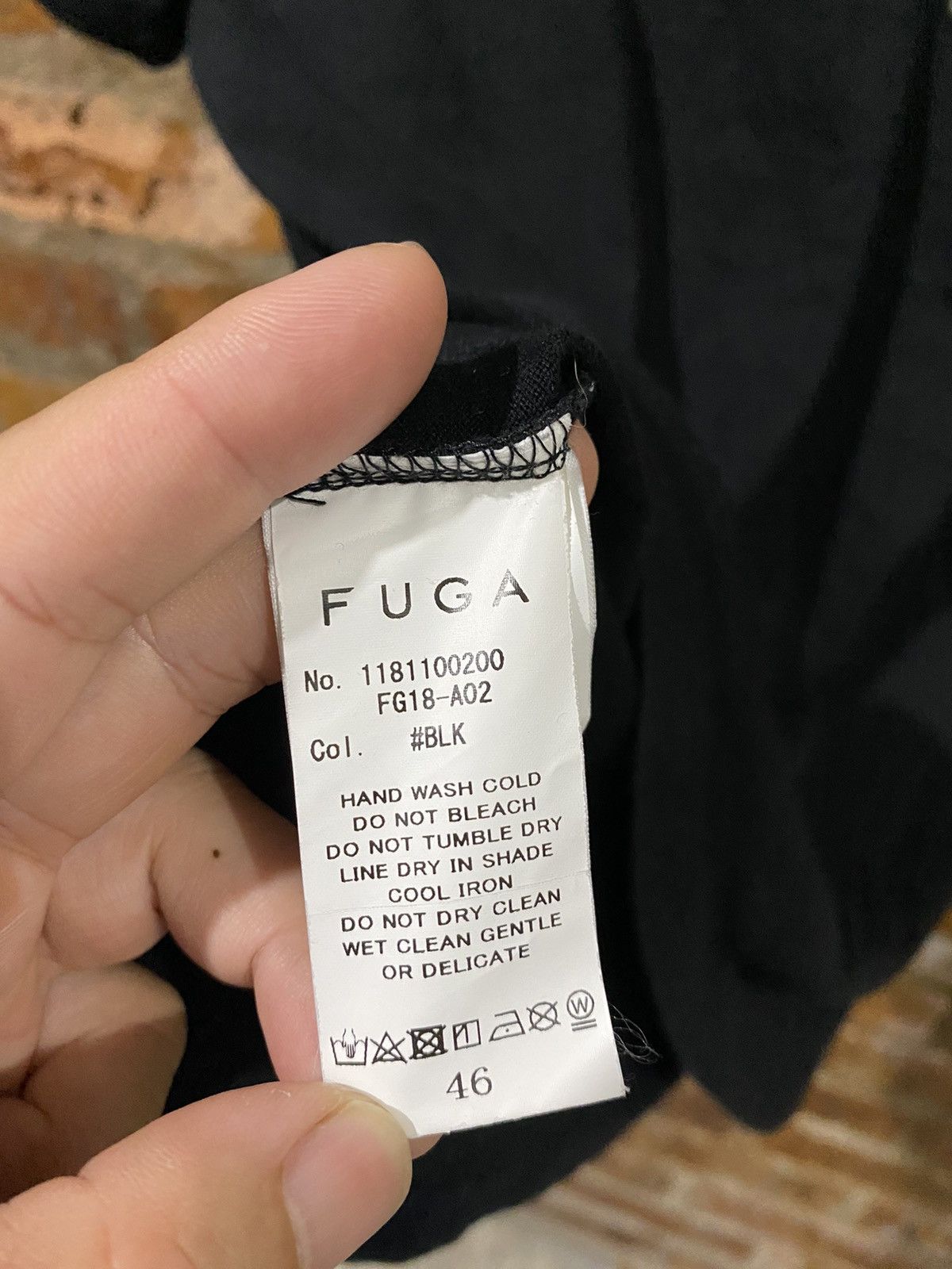 GOSTAR DE FUGA × Shellac × Swarovski 2000s FUGA Swarovski poem Behind the cloud tee Size US M / EU 48-50 / 2 - 8 Thumbnail