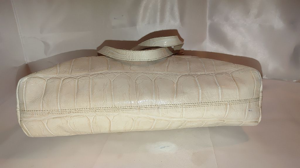 Francesco Smalto Francesco Biasia Leather Croc Embossed Made in Italy Bag Size ONE SIZE - 5 Thumbnail