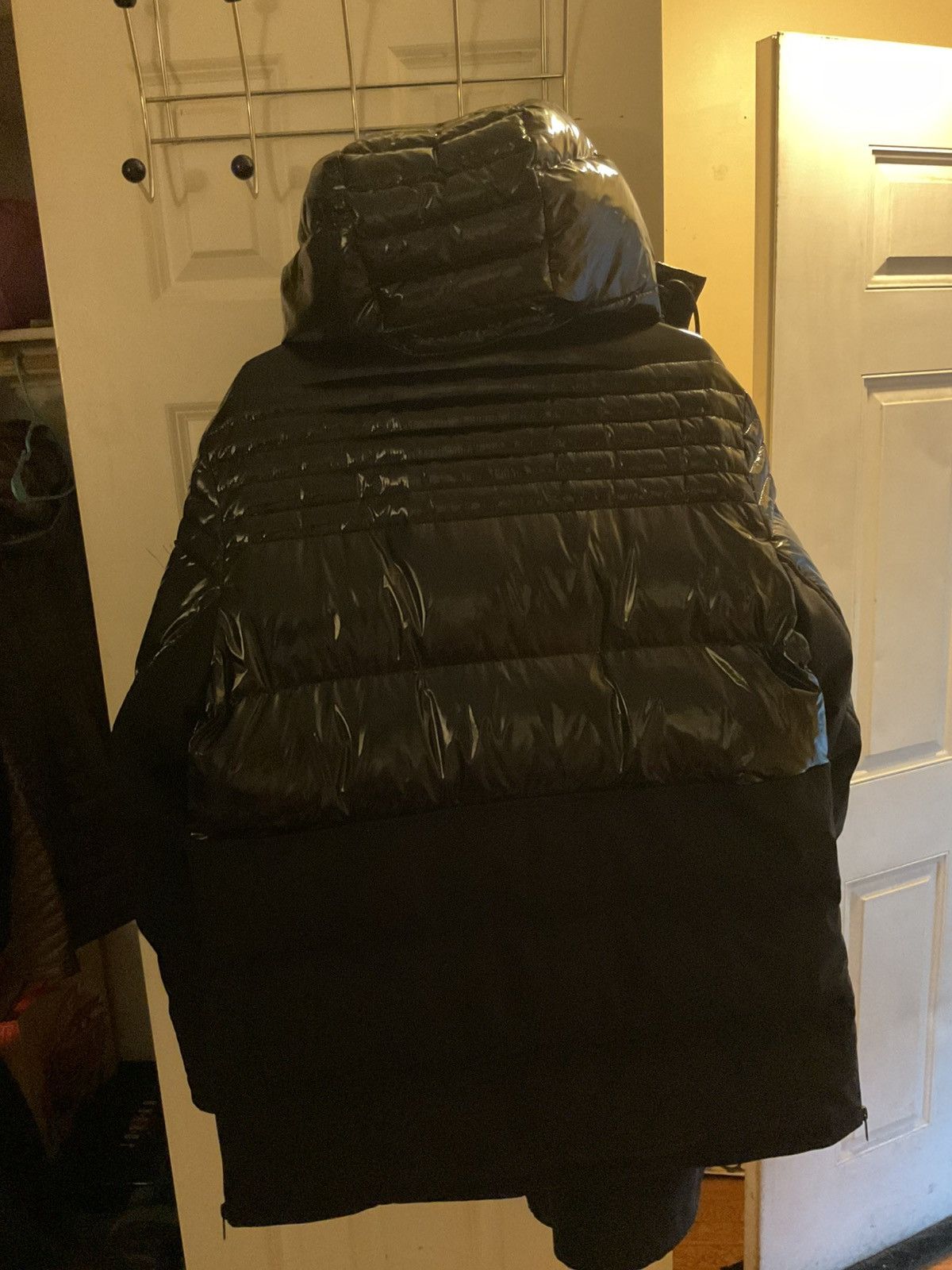Moose Knuckles Moose Knuckles Black Hooded Reflective Puffer Jacket Size L Size US L / EU 52-54 / 3 - 8 Thumbnail