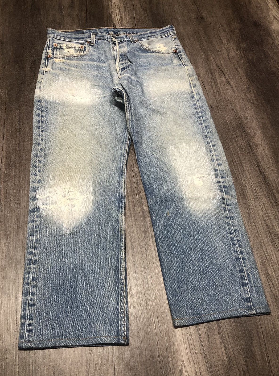 Levi's Vintage Clothing Levi's 501 Stamp Button 190 Size US 32 / EU 48 - 5 Thumbnail