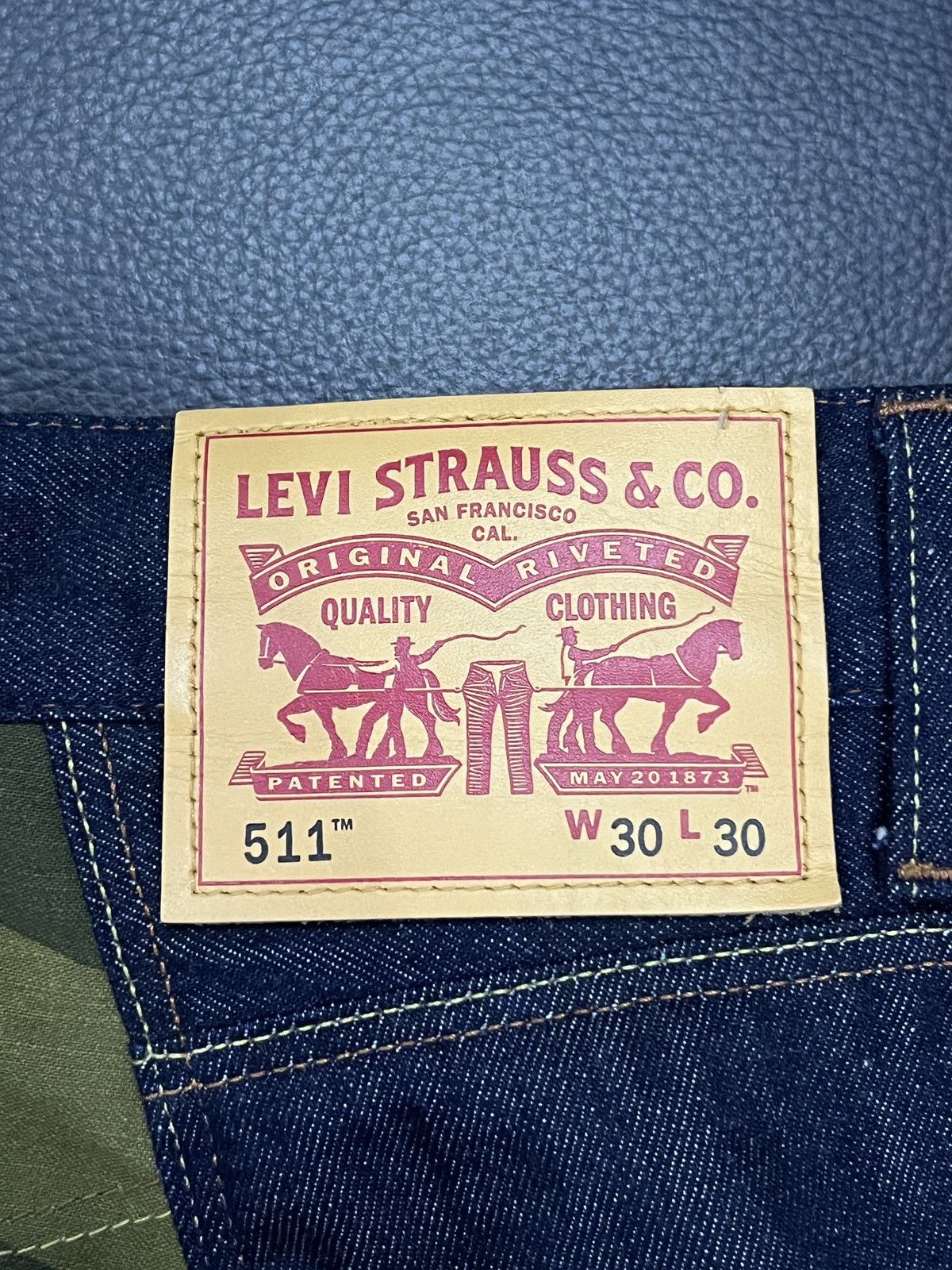 Junya Watanabe × Levi's Junya Watanabe × Levi's Camo Patchwork Denim Size US XS / EU 42 / 0 - 9 Thumbnail