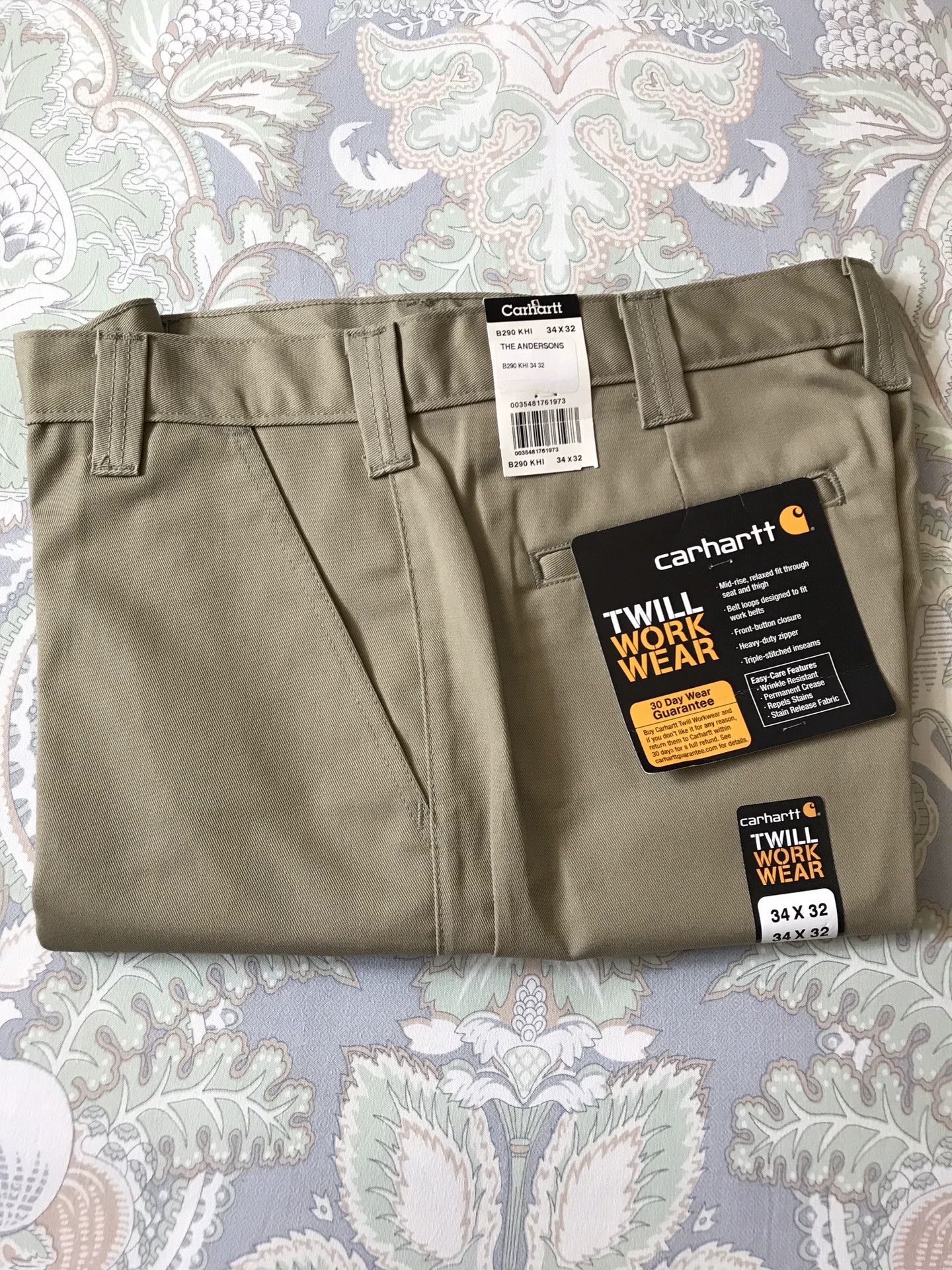 Carhartt Carhartt B290 W34L32 Cargo Pants Size US 34 / EU 50 - 1 Thumbnail