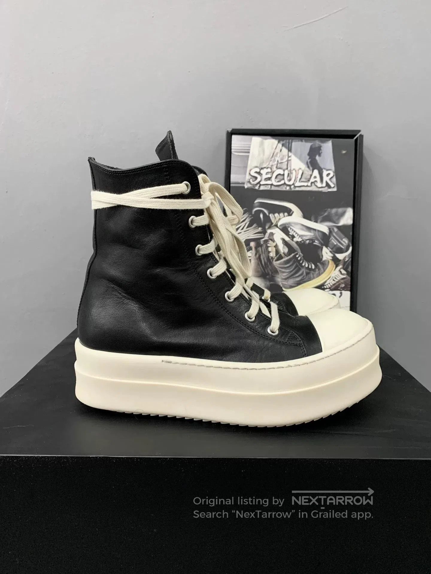 Rick Owens rick owens thick platform high. Size US 9 / EU 42 - 1 Thumbnail