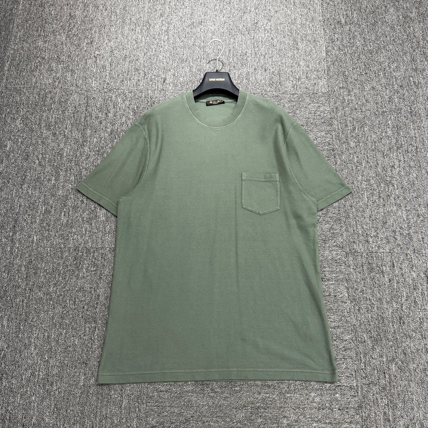 Loro Piana Loro Piana Cotton Pocket T-Shirt Size XL Size US XL / EU 56 / 4 - 1 Thumbnail