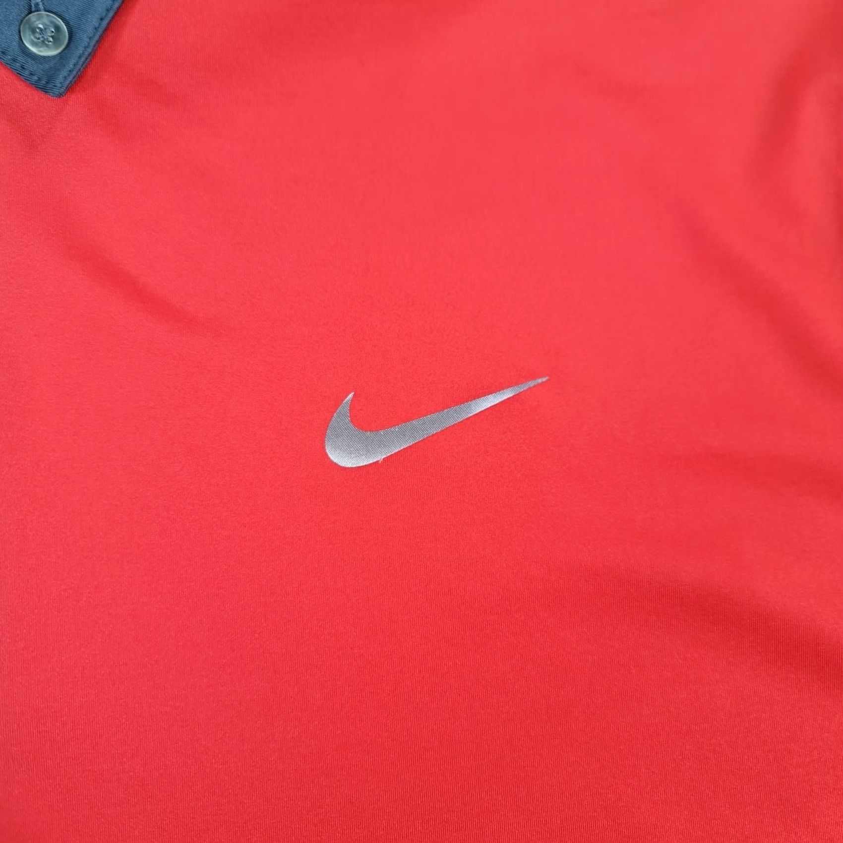 Nike Nike Golf Polo Mens XL Red Dri-Fit Short Sleeve Collared Button Logo 599018 619 Size US XL / EU 56 / 4 - 4 Thumbnail