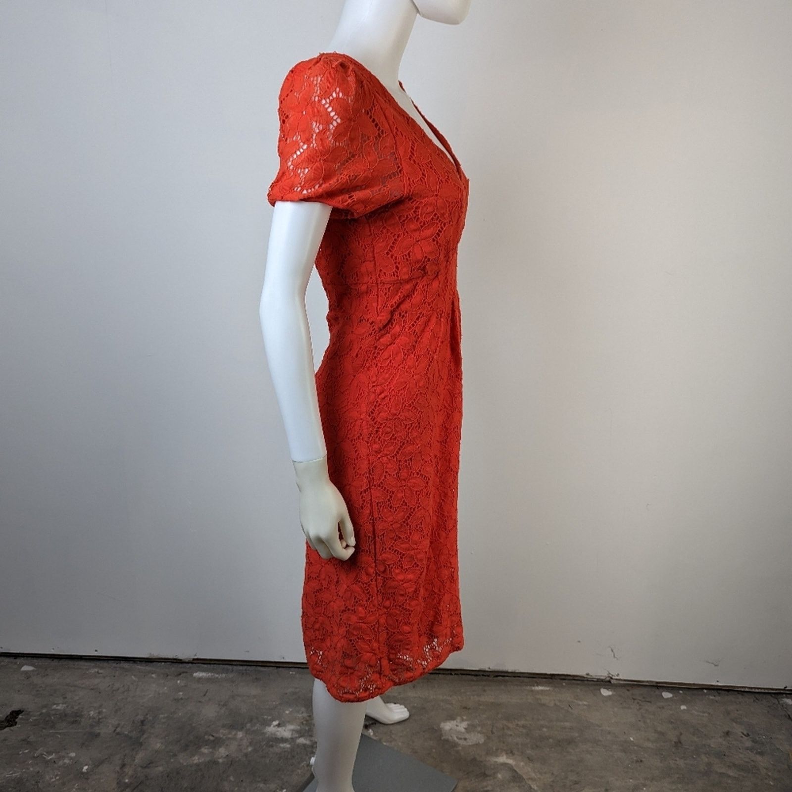 Anthropologie Anthropology Leifnotes Lace Dress - Small Size S / US 4 / IT 40 - 4 Thumbnail