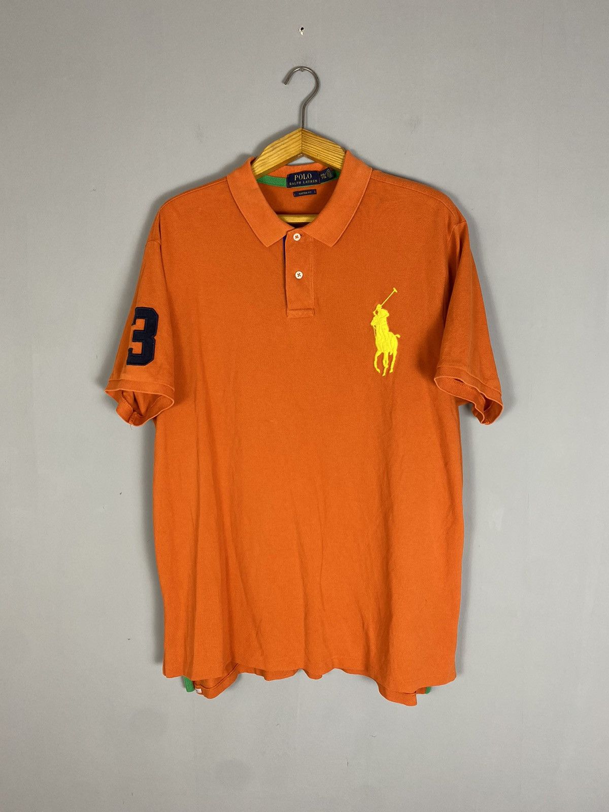 Polo Ralph Lauren Polo Ralph Lauren polo T-shirt tee big logo Size US XXL / EU 58 / 5 - 1 Thumbnail