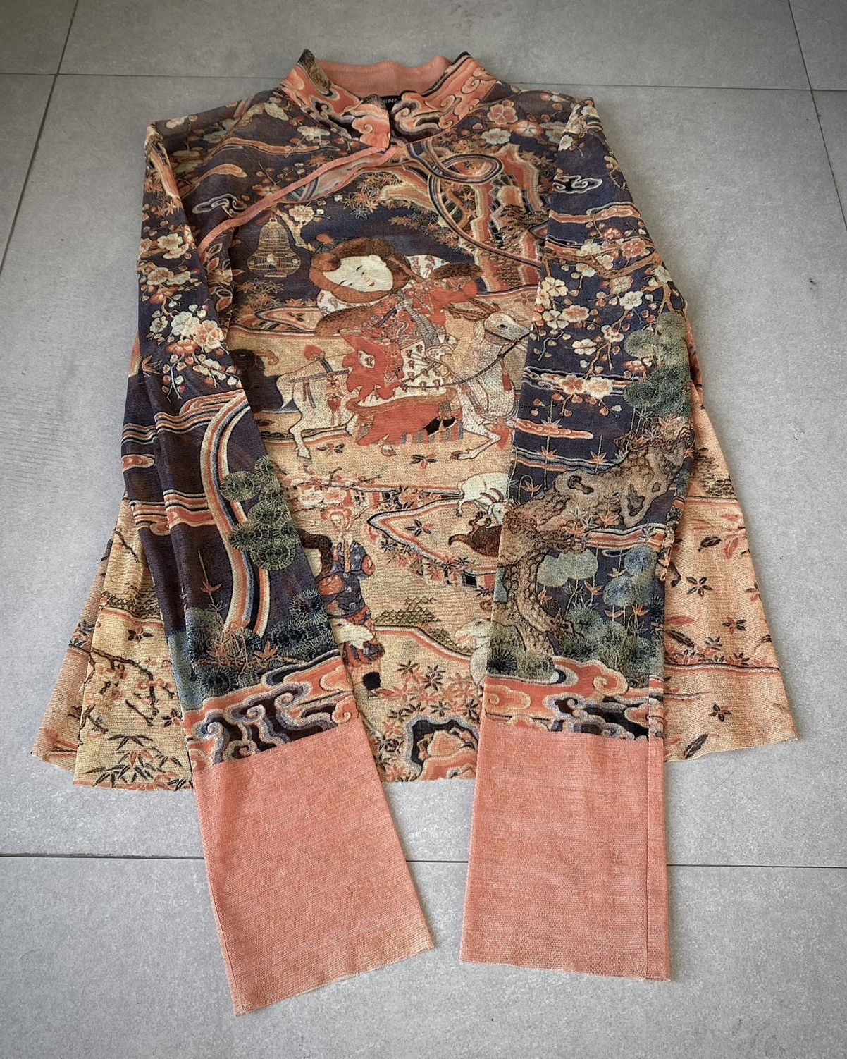 Vivienne Tam Vivienne Tam Chinese Printed Mesh Longsleeve Size S / US 4 / IT 40 - 5 Thumbnail