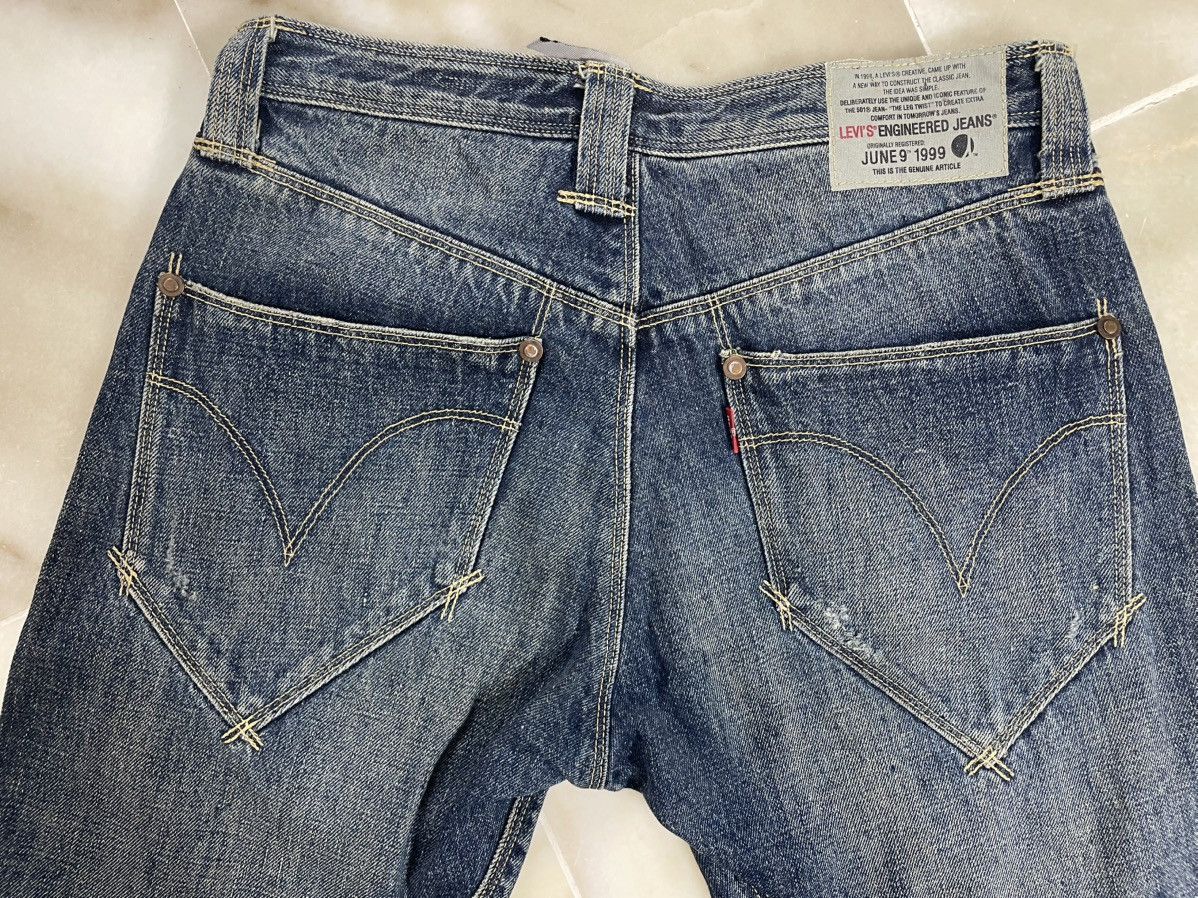Levi's Vintage Levis Engineered Jeans Takuya Kimura Size US 30 / EU 46 - 6 Thumbnail