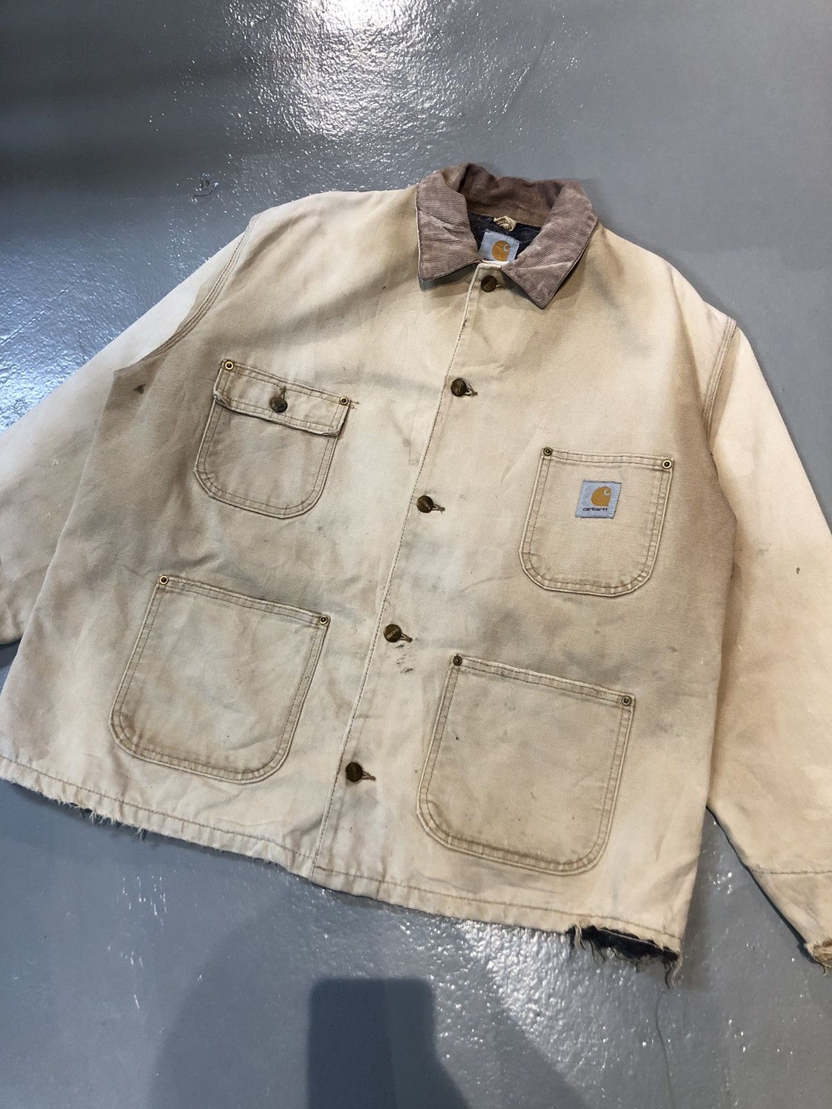 Carhartt × Vintage Vintage Carhartt Chore coat Size US XL / EU 56 / 4 - 2 Thumbnail
