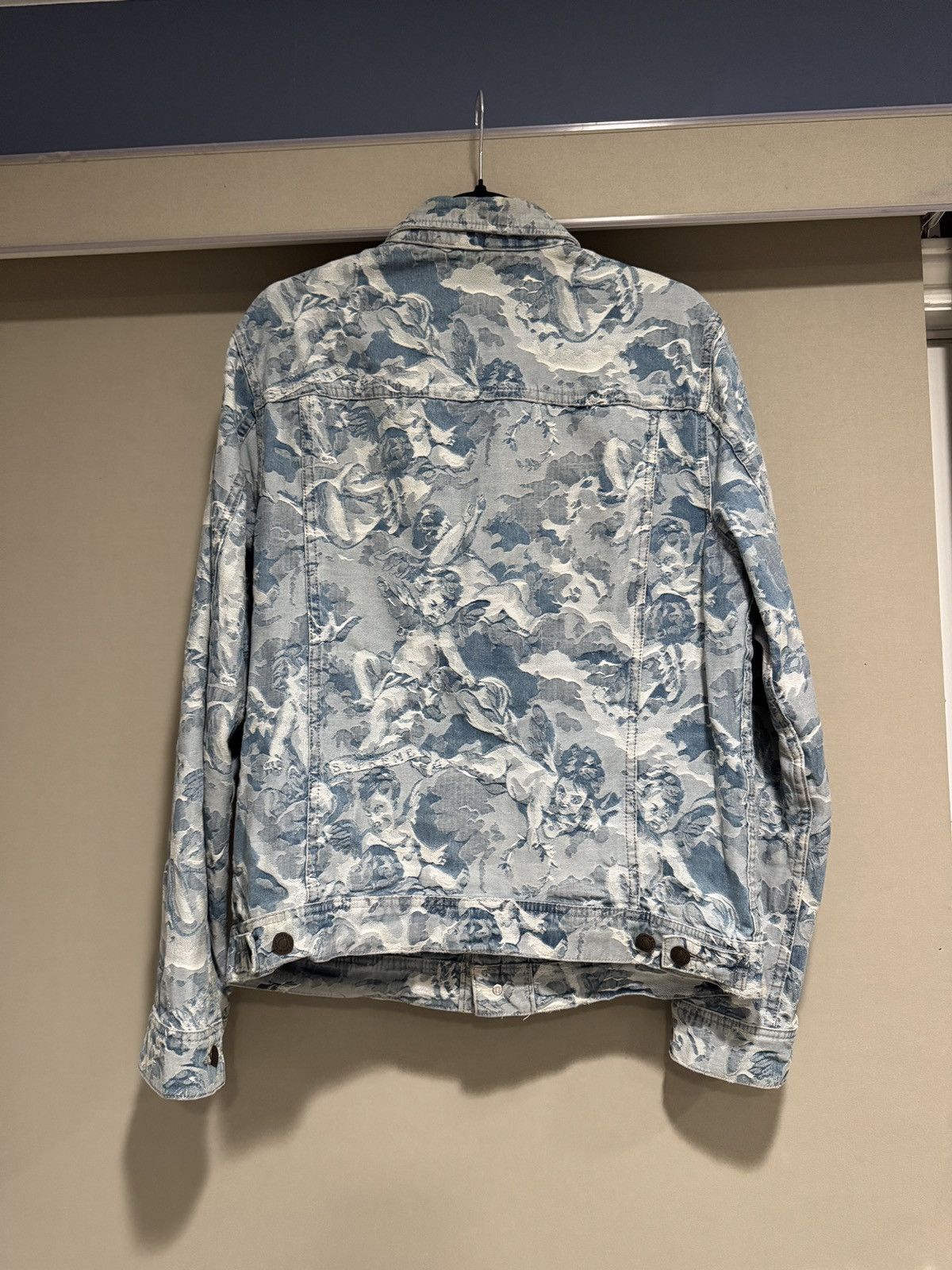 Supreme Supreme FW16 Cherub Denim Trucker Jacket Angels Size US M / EU 48-50 / 2 - 2 Thumbnail
