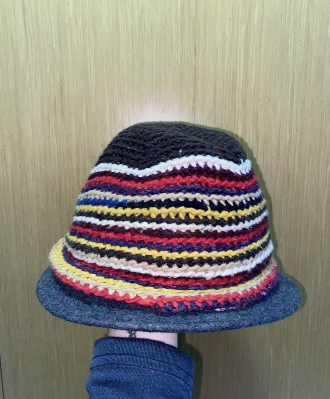Comme des Garcons × Comme des Garcons SHIRT CDG multi color knit hat Size ONE SIZE - 2 Thumbnail