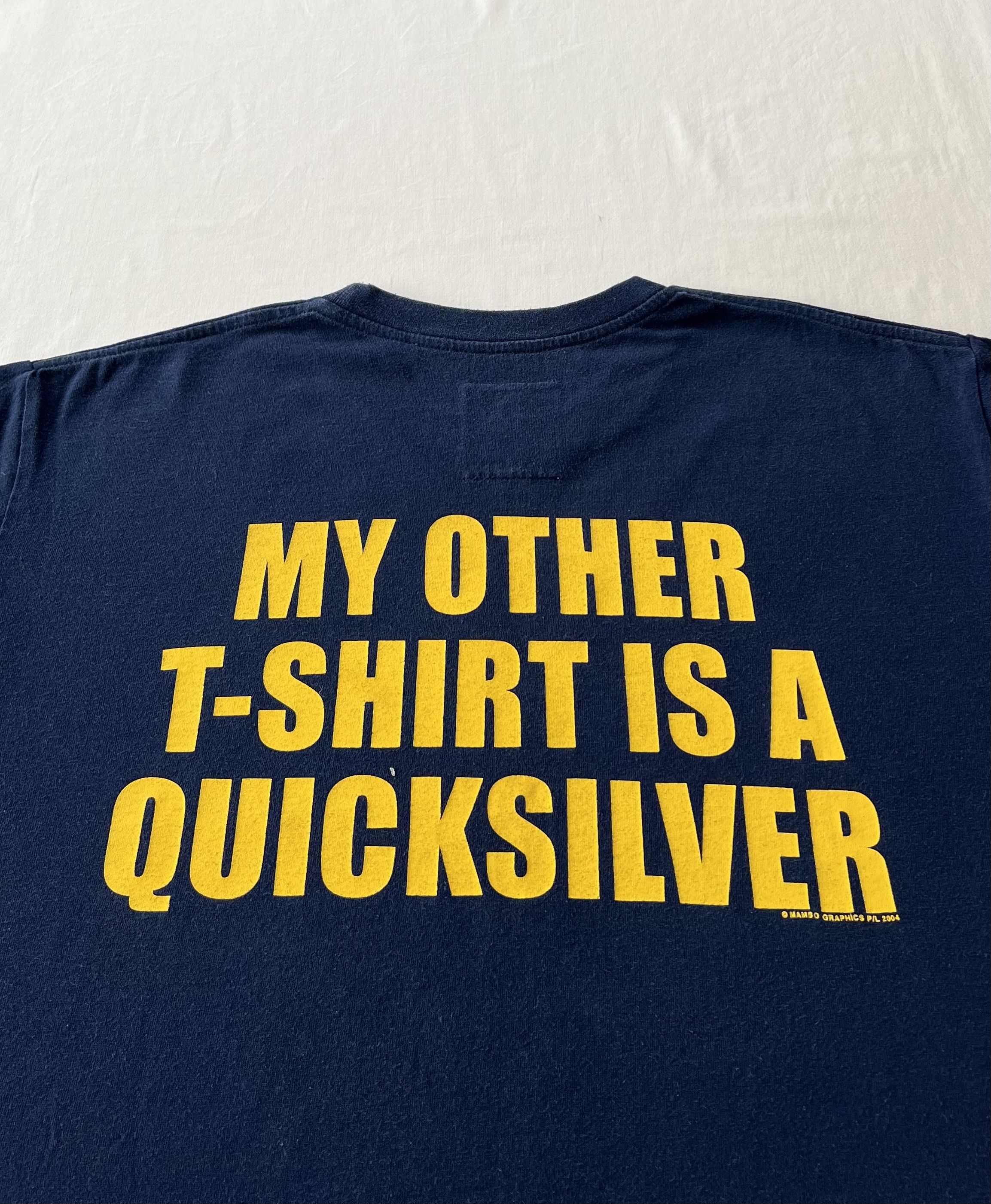 Mambo Vintage 2004 Mambo My Other T-shirt is a Quicksilver T-shirt Size US L / EU 52-54 / 3 - 12 Thumbnail
