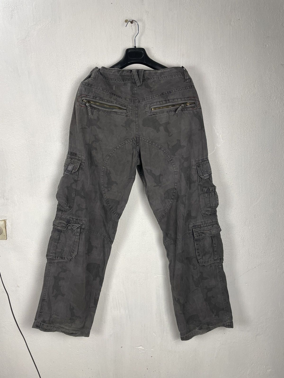 Japanese Brand × Vintage Y2K Japanese Trapper pants avantgarde Size US 34 / EU 50 - 3 Thumbnail