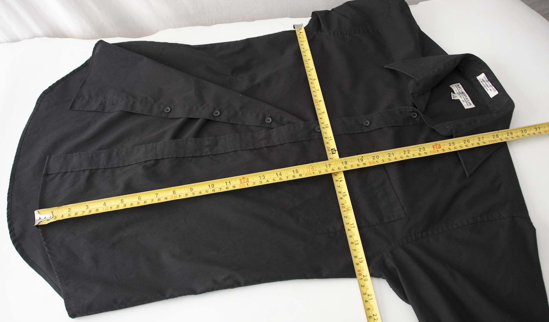 Givenchy Givenchy Monsieur Shirt Size 14.5/ S Black Size US S / EU 44-46 / 1 - 4 Thumbnail