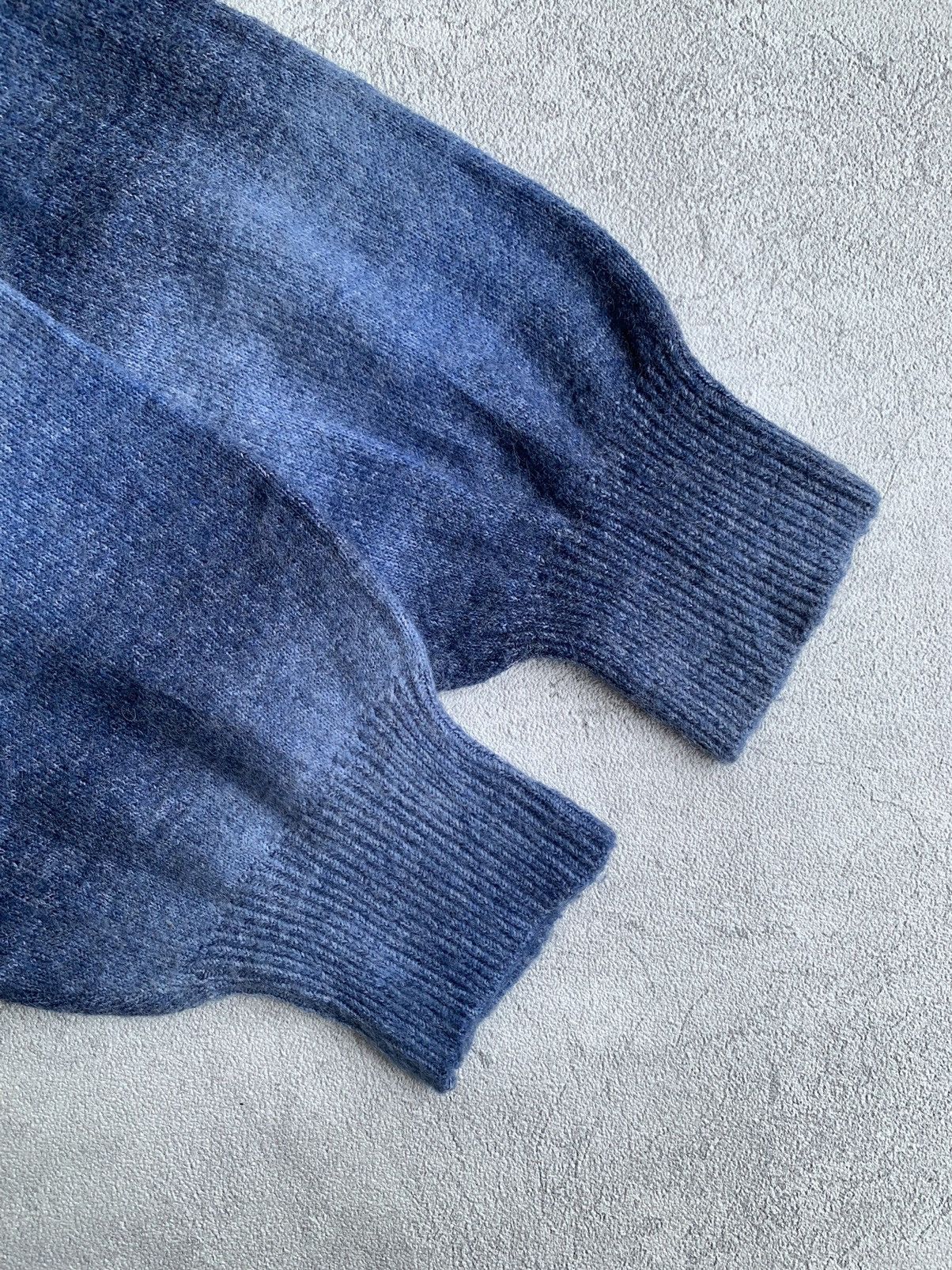 Designer Knitwear vintage gradient striped mohair wool by Sureve Size US XL / EU 56 / 4 - 4 Thumbnail