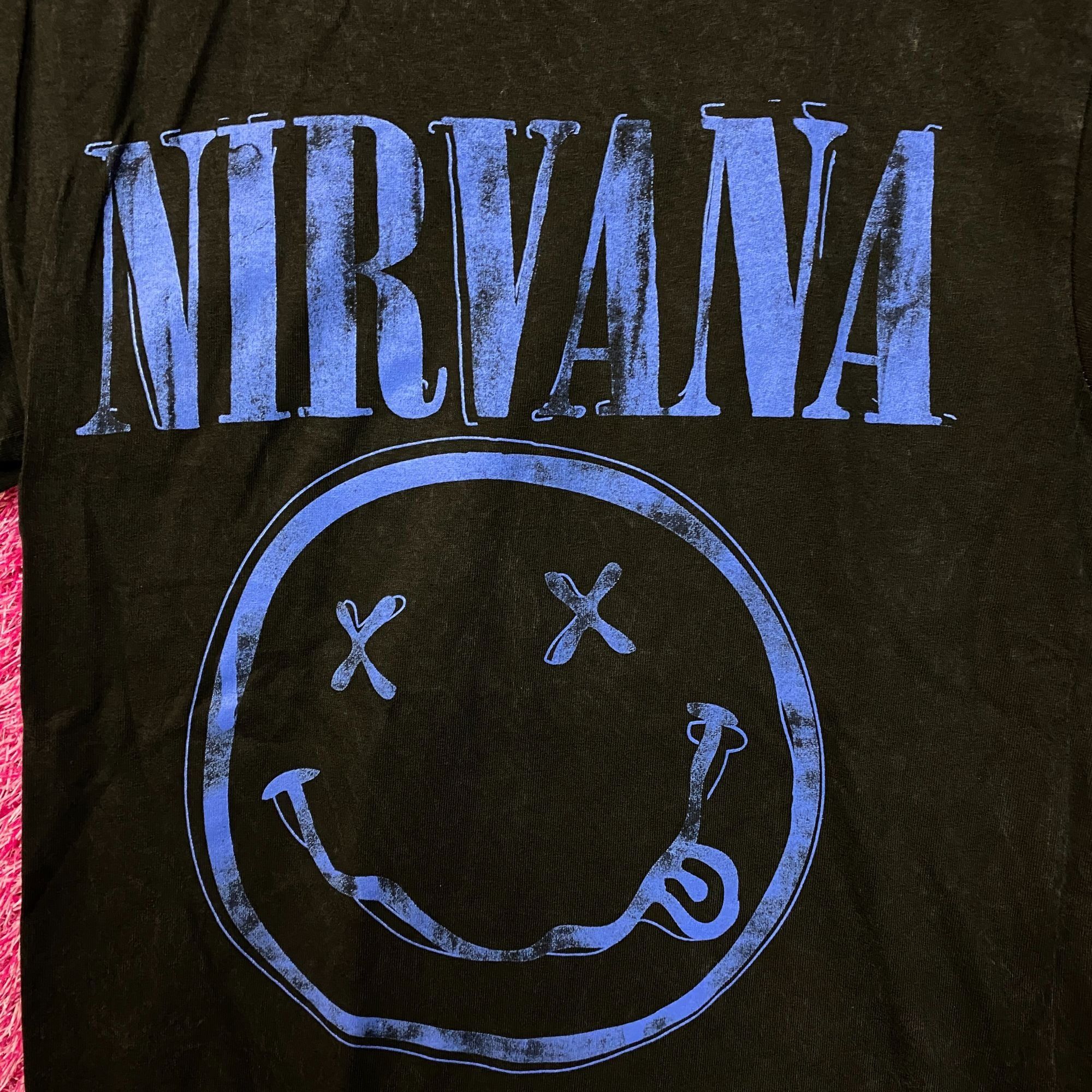 Nirvana Nirvana Nevermind Tour Logo Dead Smiley Grunge Band Tee S Size US S / EU 44-46 / 1 - 2 Thumbnail