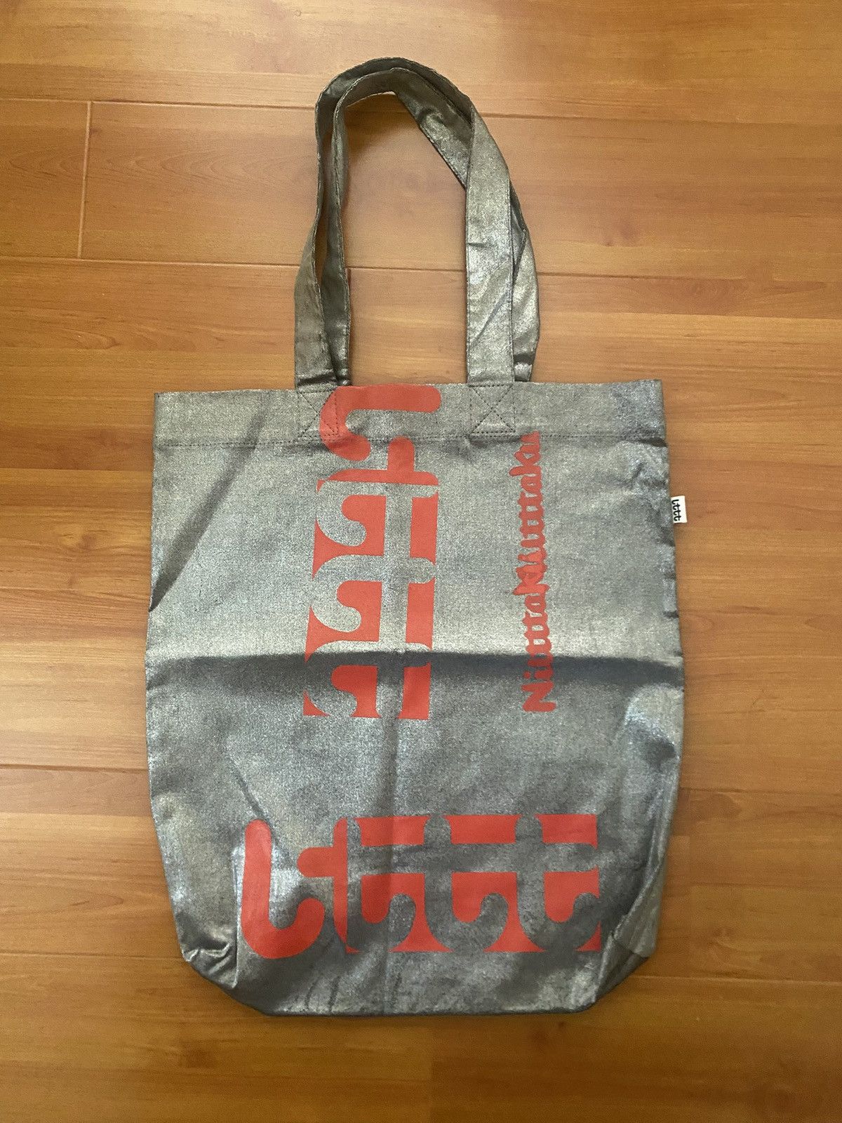 Other LTTT Little Tokyo Tennis Club Silver Red Tote Bag Size ONE SIZE - 1 Thumbnail