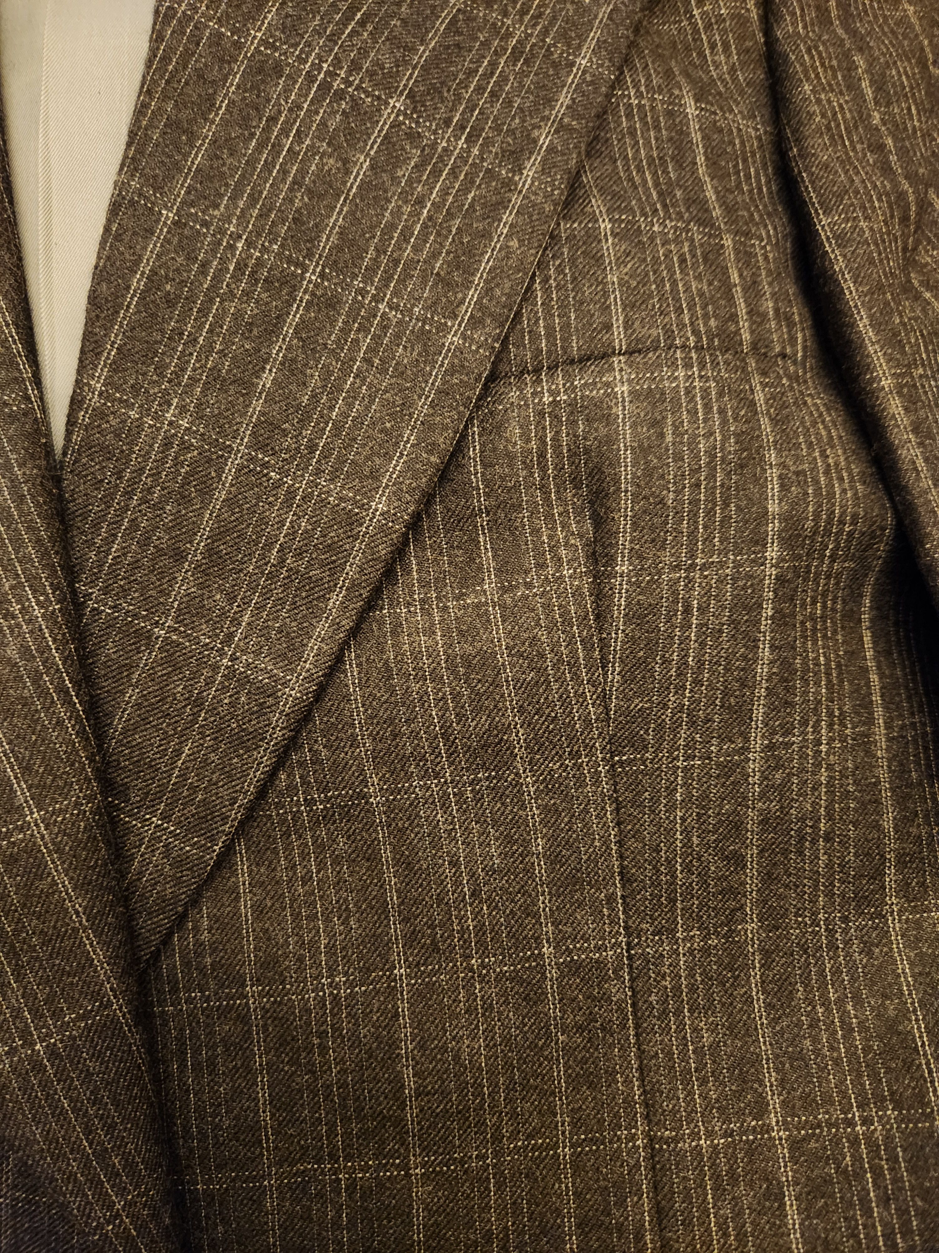 Vintage Rare NWOT Vintage 70's Faberge Men's Plaid Blazer. Size 38R - 2 Thumbnail