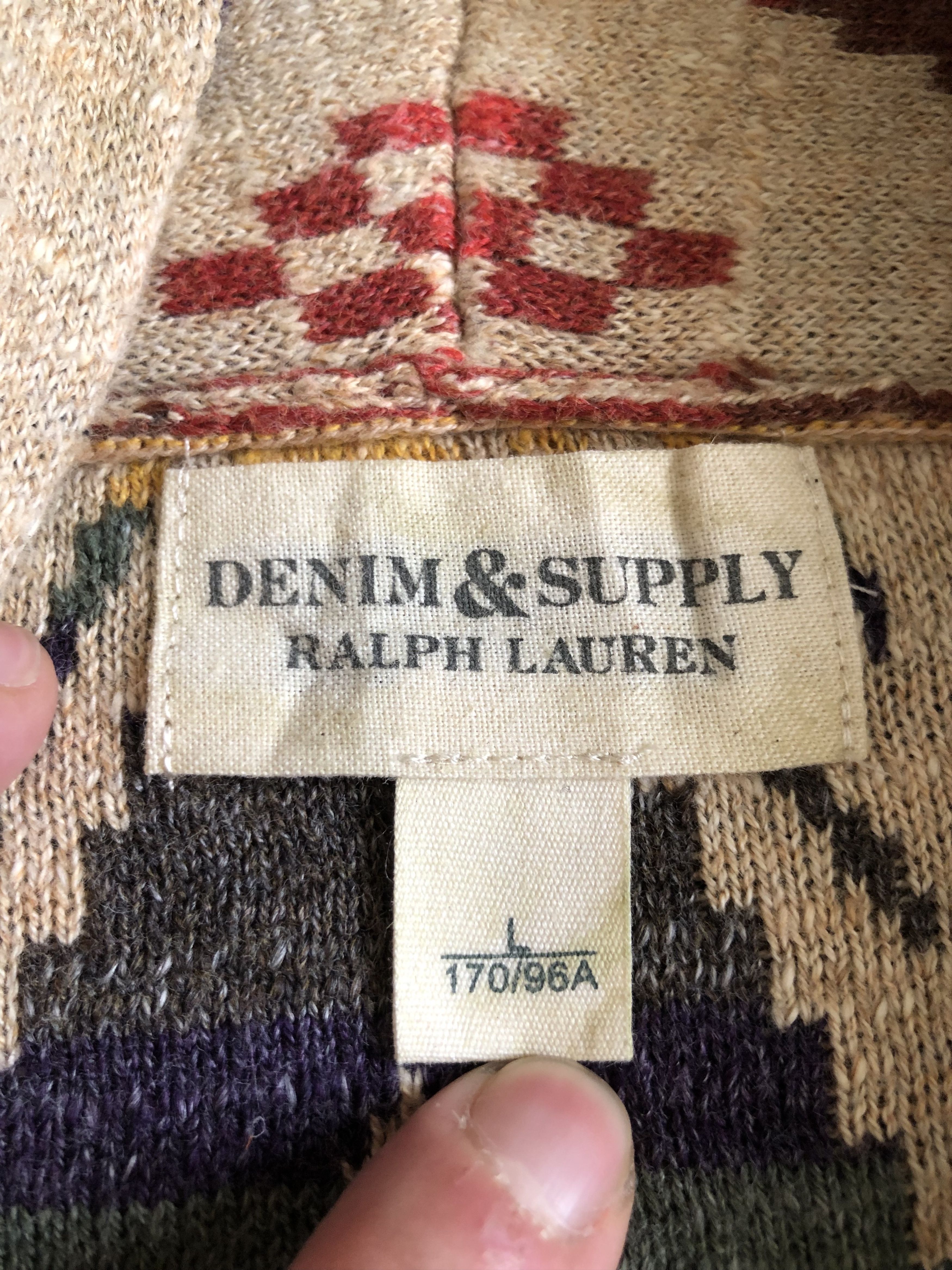 Denim & Supply Ralph Lauren RARE🔥D&S RALPH LAUREN WESTERN NAVAJO AZTEC KNIT CARDIGAN Size M / US 6-8 / IT 42-44 - 11 Thumbnail