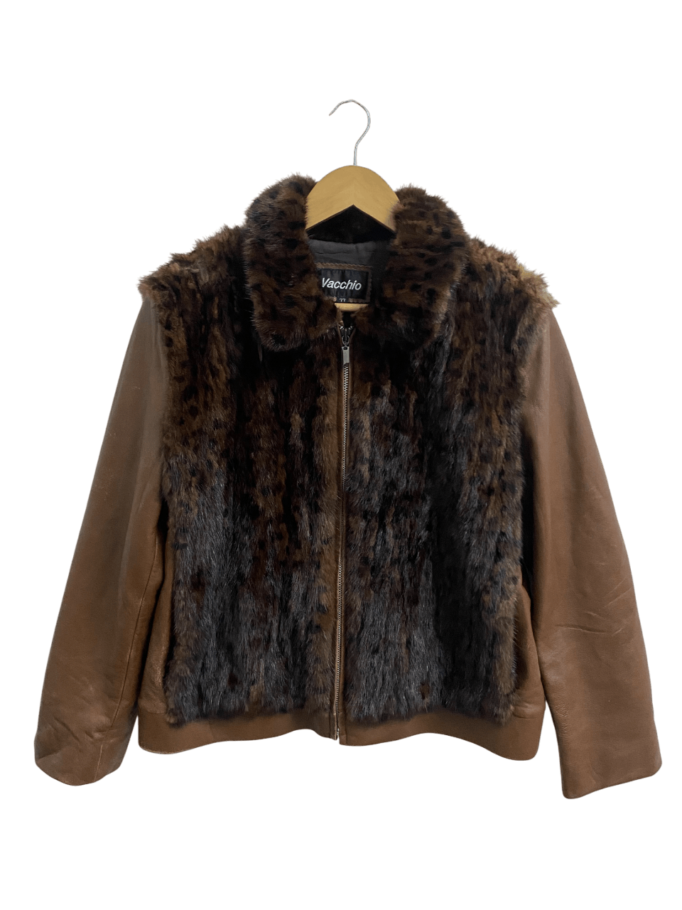 If Six Was Nine Vacchio Sheep Leather Fur Jacket Size US M / EU 48-50 / 2 - 1 Thumbnail
