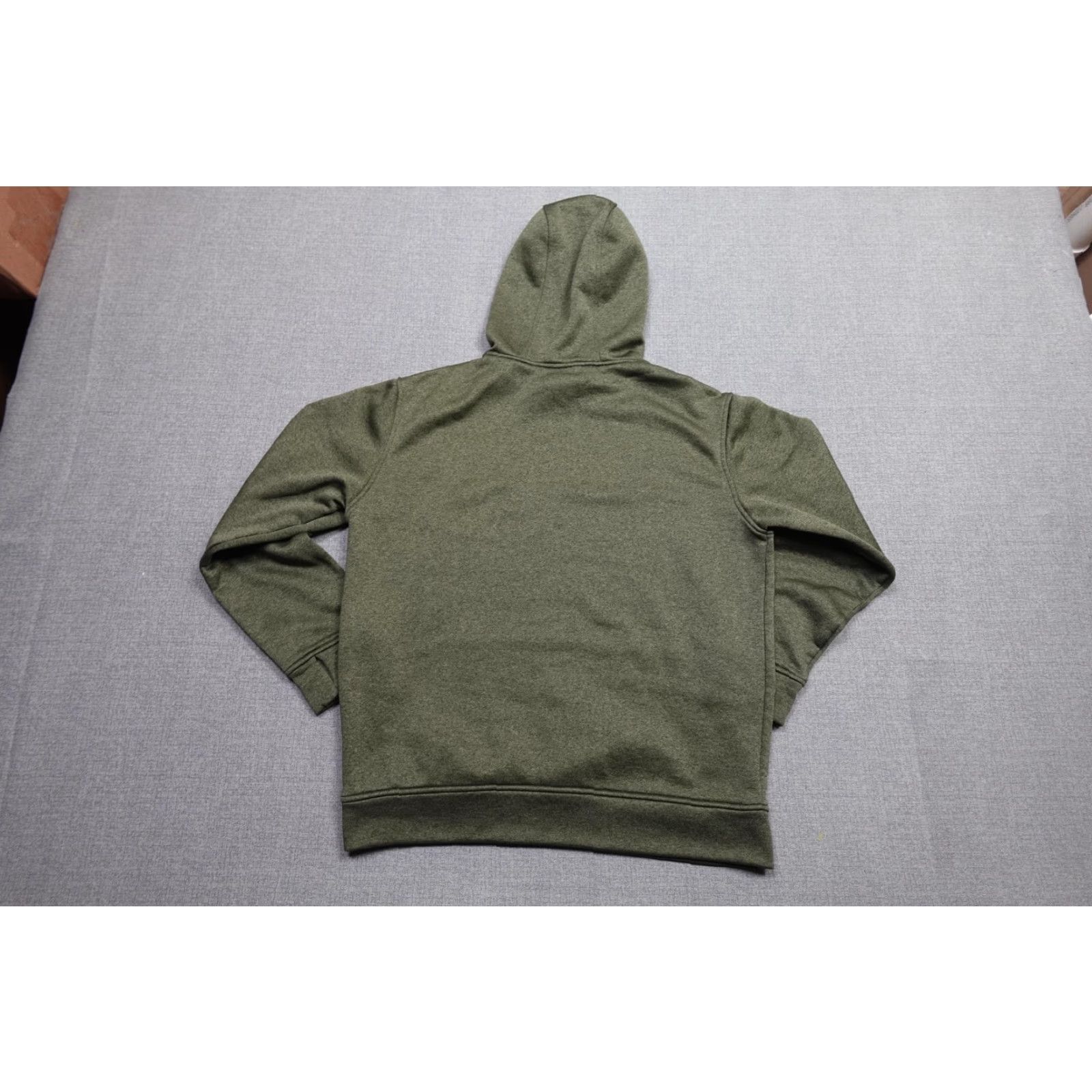 Burton Burton Hoodie Mens S Green Fleece Pullover Kangaroo Pocket Logo Graphic Print Size US S / EU 44-46 / 1 - 4 Thumbnail