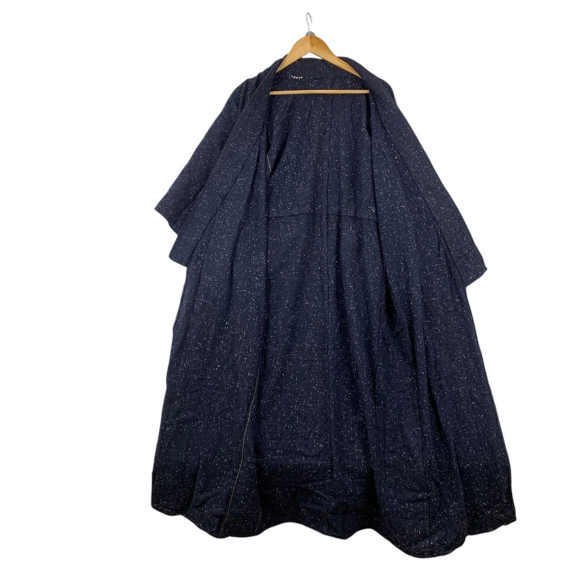 Vintage Vintage 70s KIMONO PURE INDIGO JAPAN Traditional Robe Coat Size M / US 6-8 / IT 42-44 - 7 Thumbnail
