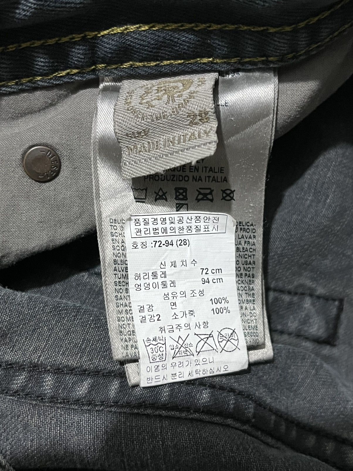 Diesel Diesel industry Acid Wash by daniel LEE Size US 28 / EU 44 - 12 Thumbnail
