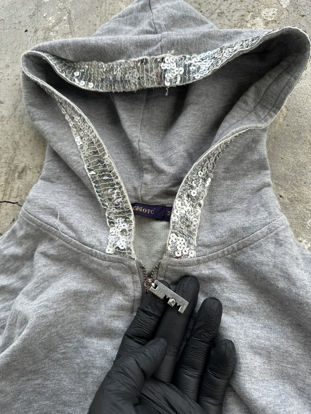 MCM MCM Zip Hoodie / Cropped Fit Size M / US 6-8 / IT 42-44 - 8 Thumbnail