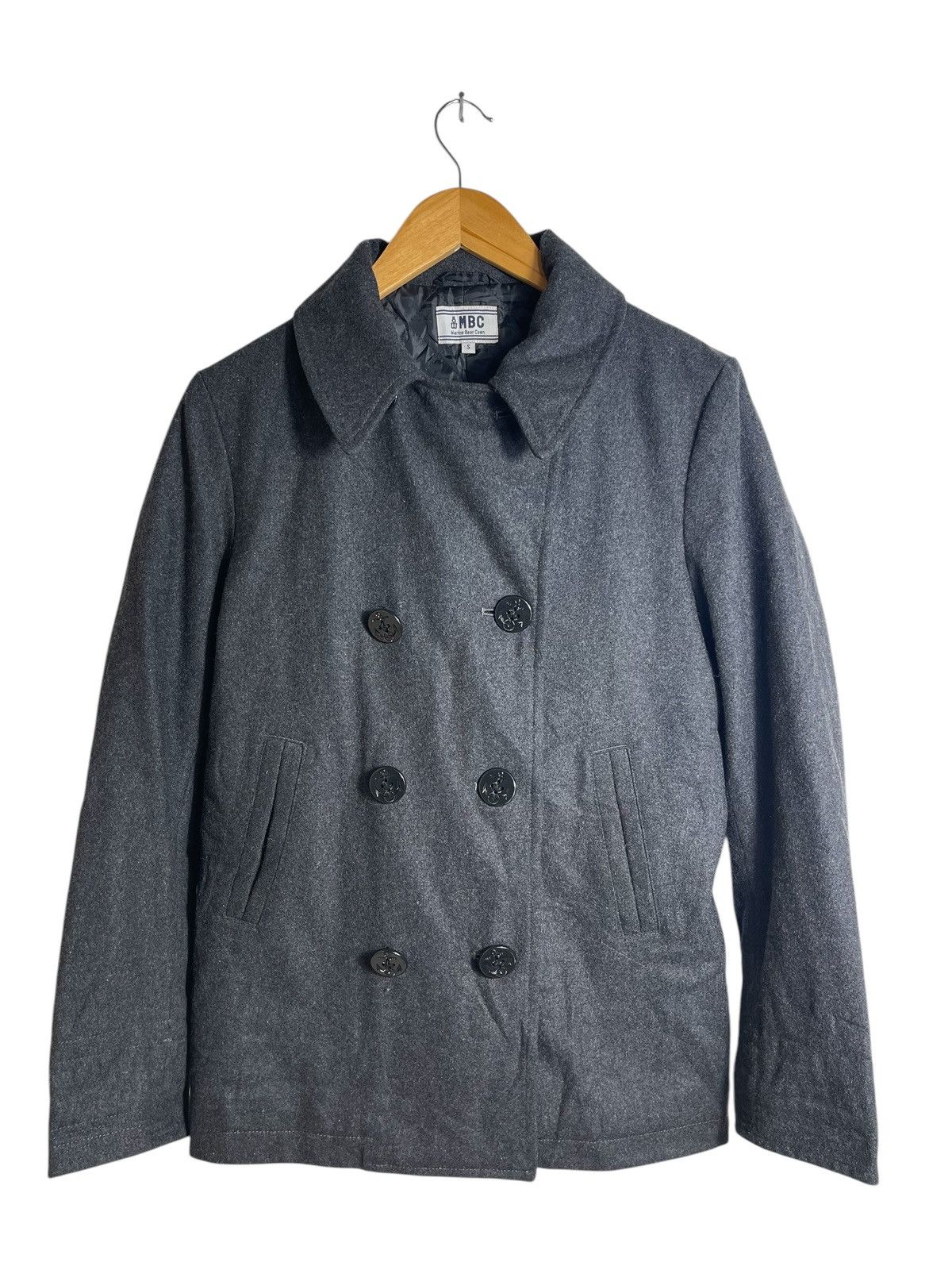 Japanese Brand × Vintage Japane Brand Marine Bear Coen wool button jacket Size US S / EU 44-46 / 1 - 1 Thumbnail