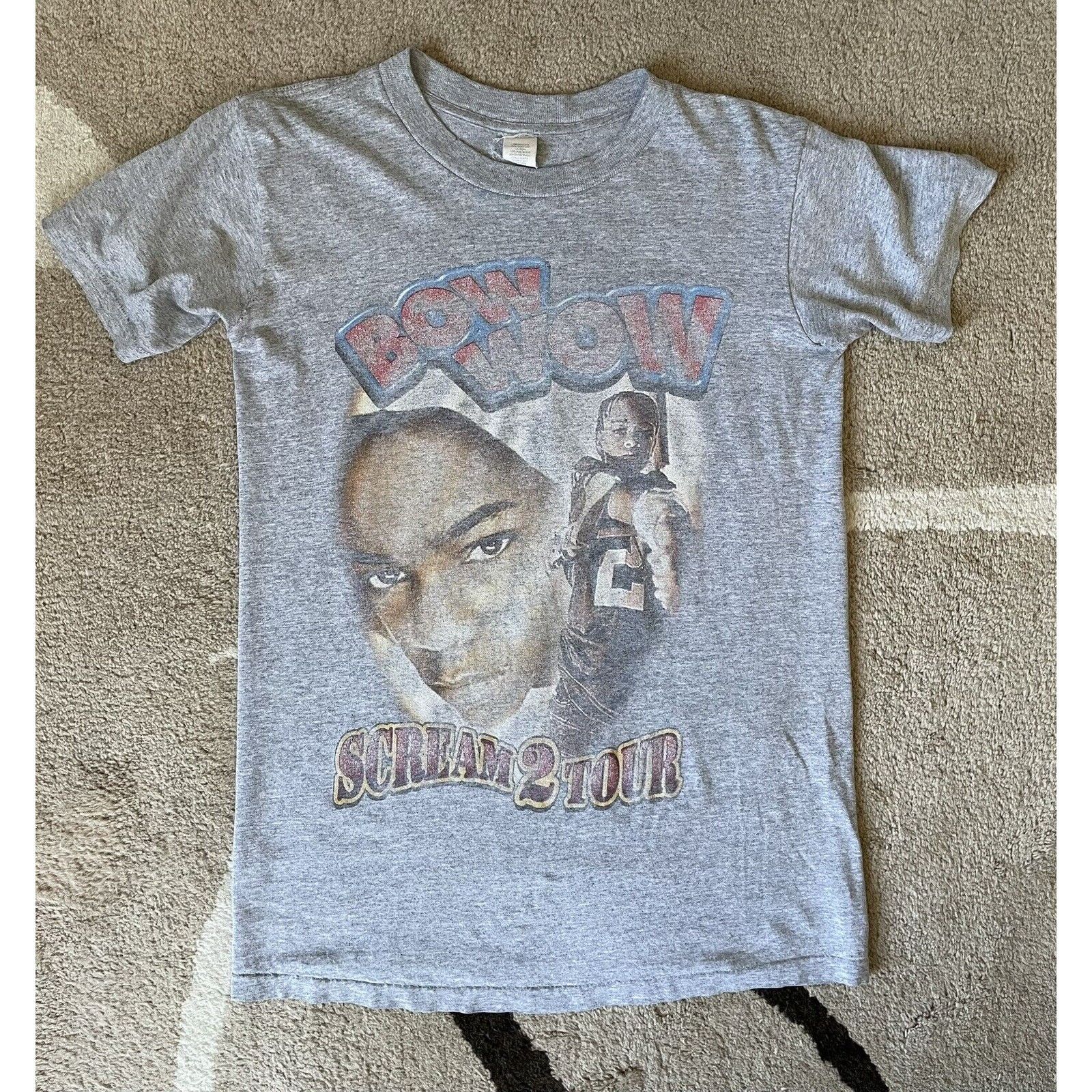 Rap Tees VINTAGE 2001 Lil Bow Wow B2K Rap Tee Small Grey Scream Tour Size US S / EU 44-46 / 1 - 1 Thumbnail