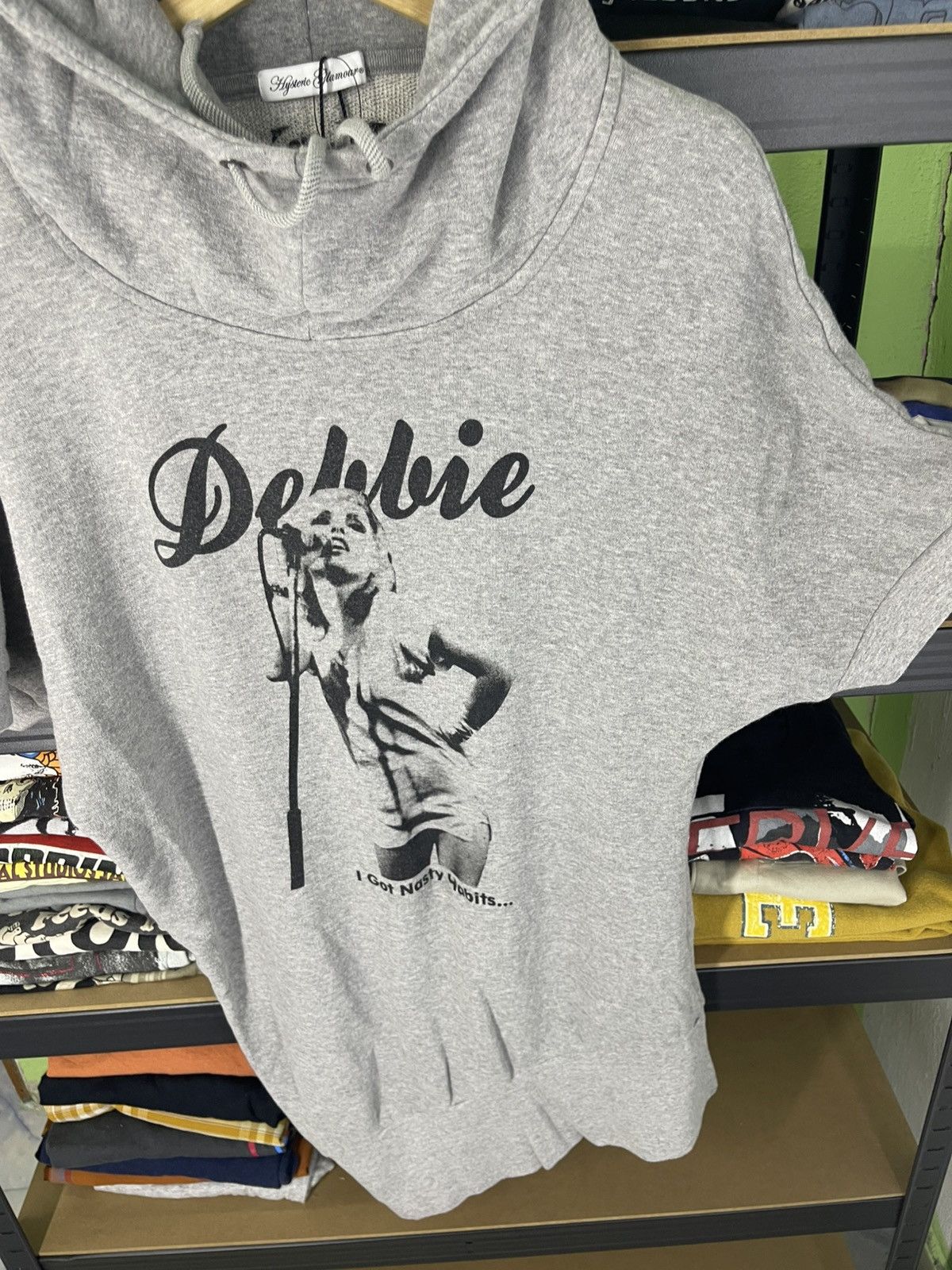 Hysteric Glamour Hysteric Glamour Blondie Debbie Hoodie Dress Grey Free Size Size ONE SIZE - 9 Thumbnail