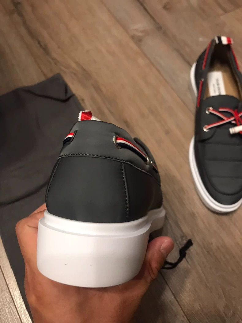 Thom Browne Thom Browne Color strip pull cord design fabric nylon patc Size US 6 / EU 39 - 3 Thumbnail