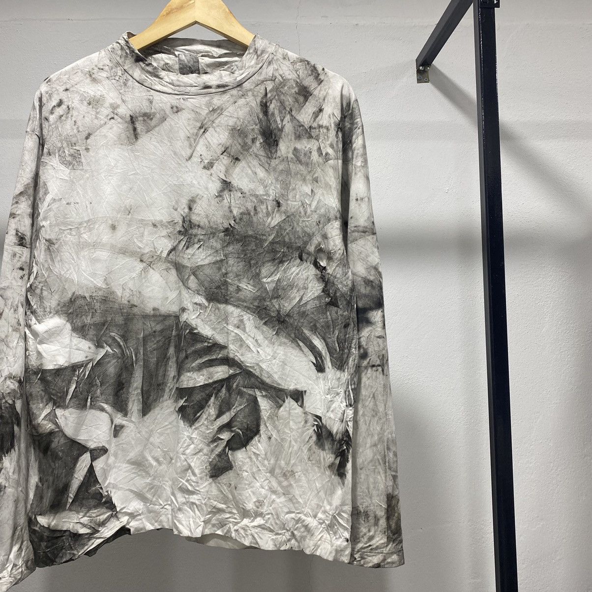 Hysteric Glamour Sick☠️ On Balenciaga Style Distressed Ls Tee Punk Grunge LGB Size US M / EU 48-50 / 2 - 3 Thumbnail