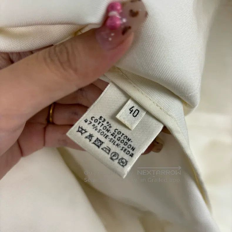 Hermes Hermes White Women's Blazer Suit Size S / US 4 / IT 40 - 4 Thumbnail